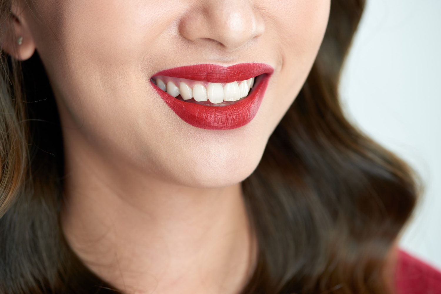 smiling